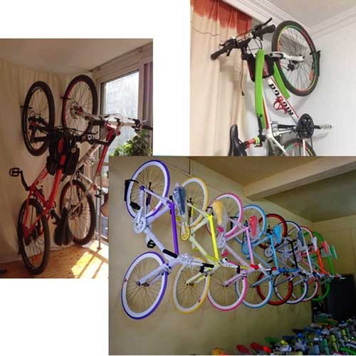 suport de biciclete montat pe perete